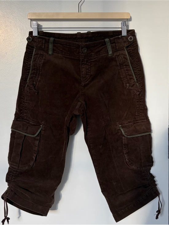 GAP Pants - Gap Corduroy Cargo Capris Pants